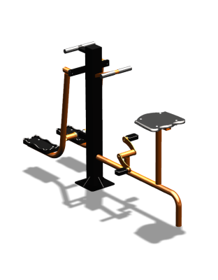 Уличный тренажер "Вело Шпагат" УТ320 в Оренбурге