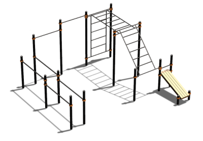 Спортивный комплекс воркаут ВС-146 в Оренбурге