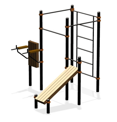 Спортивный комплекс воркаут ВС-64 в Оренбурге