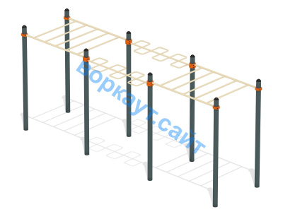 Воркаут комплекс рукоходов ВС-22 в Оренбурге