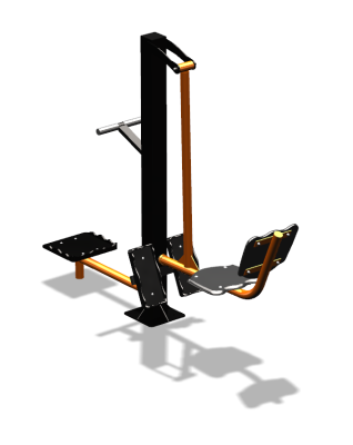 Уличный тренажер "Жим ногами Твистер" УТ305 в Оренбурге