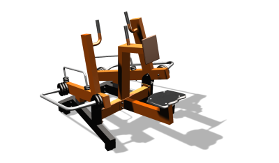 Силовой уличный тренажер  "Рычажная тяга"  УТ419 (тренажер находится на оптимизации у производства  и внешне может отличится от заявленной картинки в Оренбурге