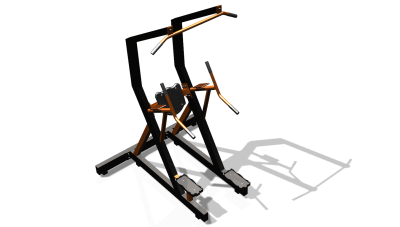 Силовой уличный тренажер  "Комбинированный станок"  УТ416 в Оренбурге