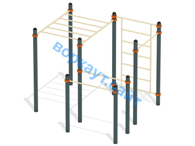 Спортивный комплекс воркаут ВС-48 в Оренбурге