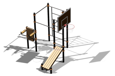 Спортивный комплекс воркаут ВС-155 в Оренбурге