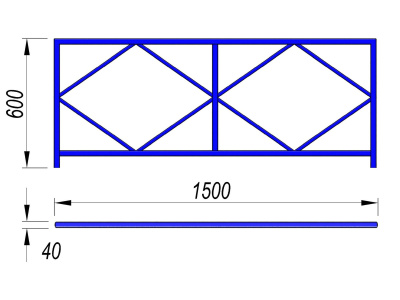 Ограждение площадки МАФ 5001 в Оренбурге