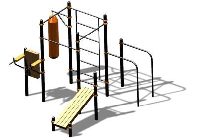 Спортивный комплекс воркаут ВС-93 в Оренбурге