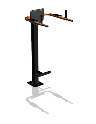 Уличный тренажер «Брусья-пресс» УТ 109 в Оренбурге