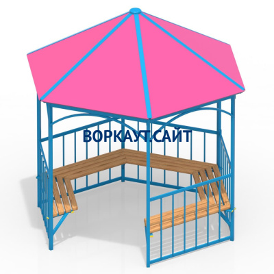 Беседка с лавками МАФ 4120 в Оренбурге