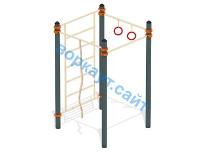 Воркаут комплекс ВC-18 в Оренбурге Воркаут комплекс ВC-18 в Оренбурге