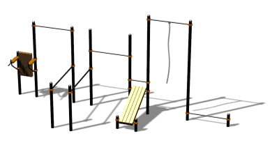 Спортивный комплекс воркаут ВС-90 в Оренбурге