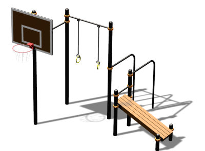 Спортивный комплекс воркаут ВС-143 в Оренбурге