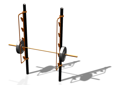 Спортивный комплекс воркаут ВС-84 в Оренбурге
