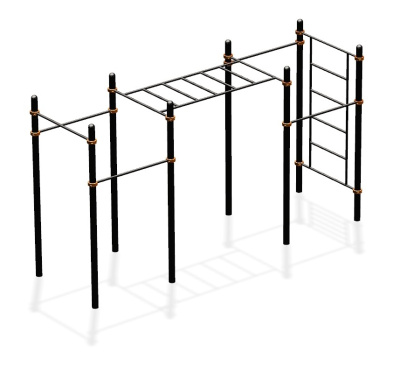 Спортивный комплекс воркаут ВС-54 в Оренбурге