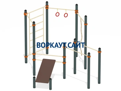 Спортивный комплекс воркаут ВС-49 в Оренбурге