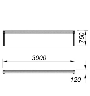 Бум бревно ДСК 3540 в Оренбурге